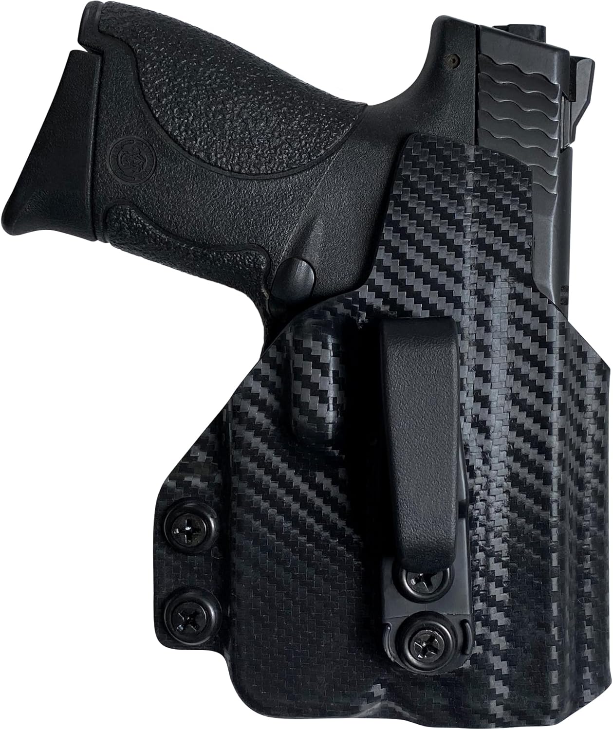 IWB Claw Tuckable Holster Fits S&W M&P Shield Plus w/ TLR6 Inside The Waistband Kydex Gun Holster American Made Durable Lightweight Concealed Carry Gear