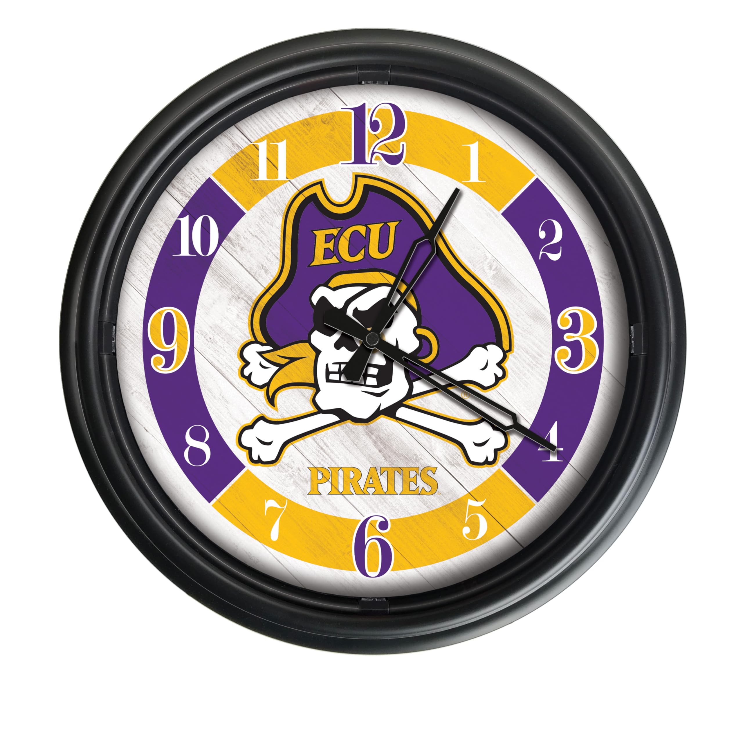 Holland Bar Stool Co. East Carolina University Indoor/Outdoor LED Wall Clock