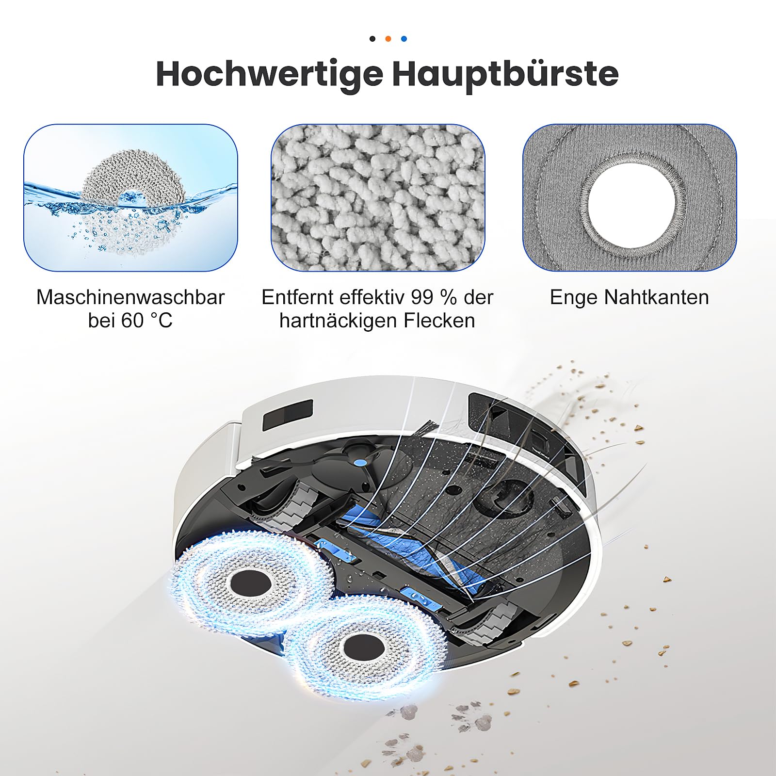 Kit de repuestos para Ecovacs Deebot T30 Omni, T30 Pro Omni, T30 Max | Leroy Merlin