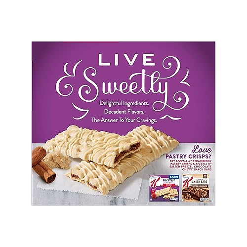 Miniatura 22 de Special K Patatas fritas de pastelería, barras de desayuno, aperitivos de 100 calorías, arándano (8 cajas, 96 patatas fritas)