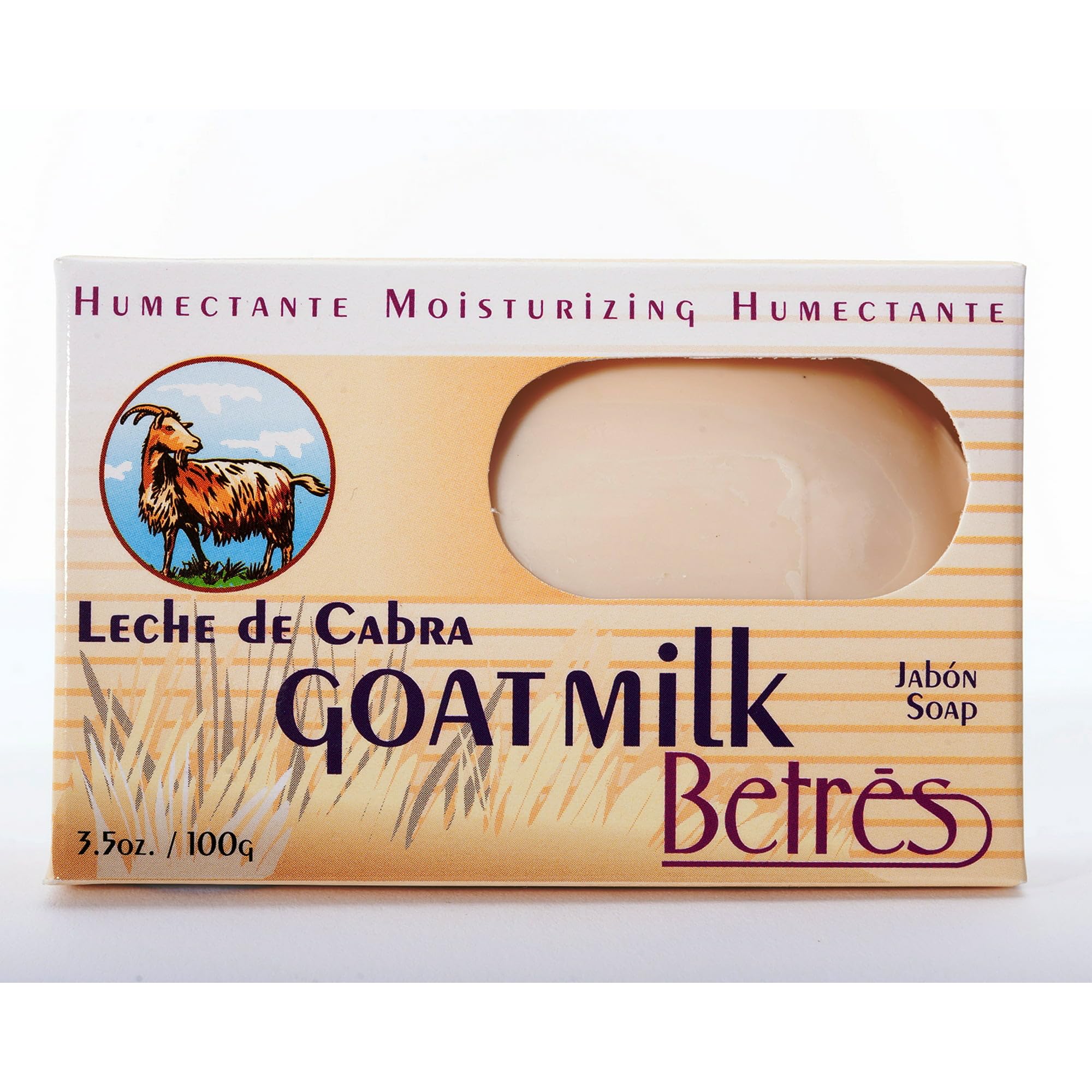 Betres Cleasing Bar Goat Milk 2 pack, 0.13 Ounce (Pack of 28)