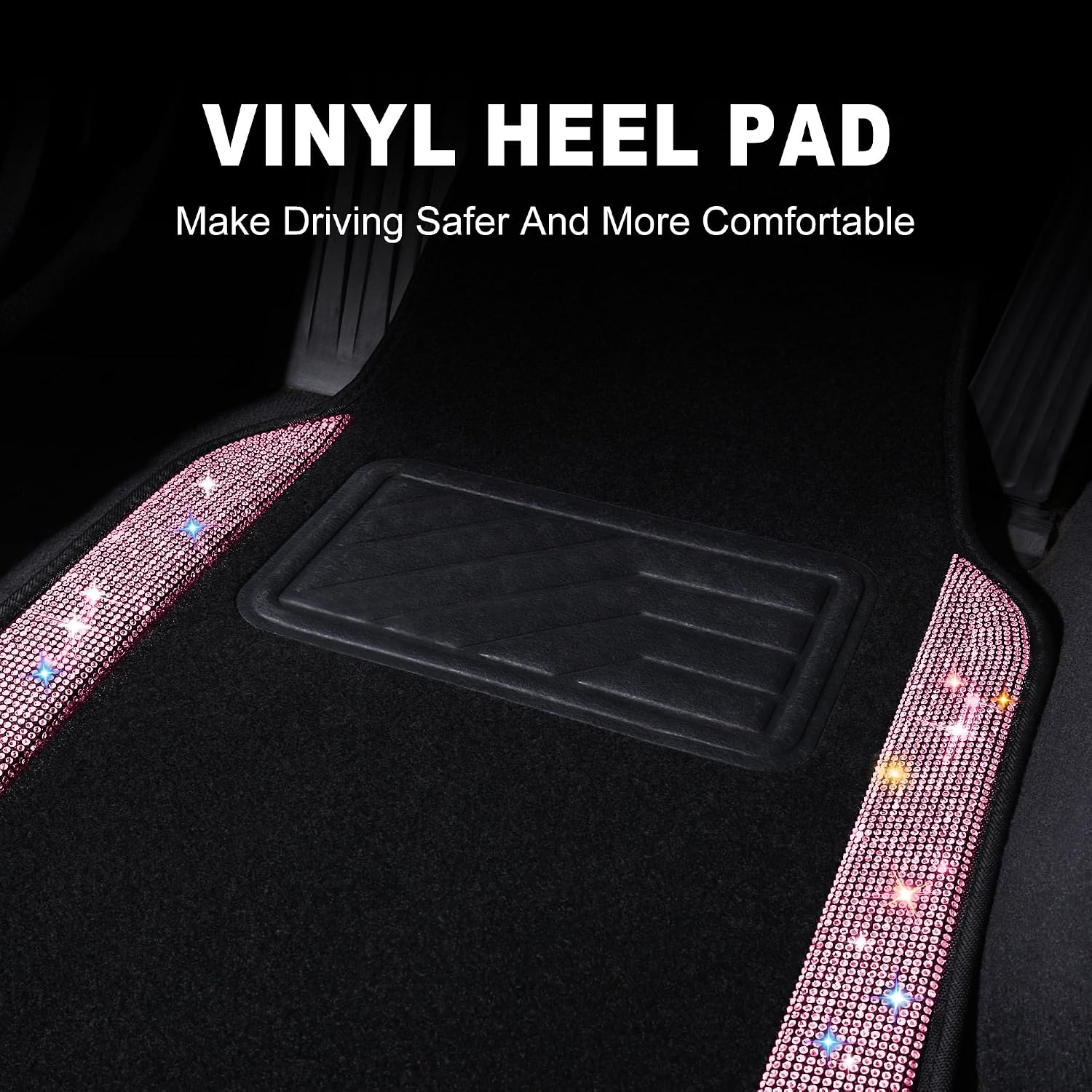 VarCozy Bling Car Floor Mat