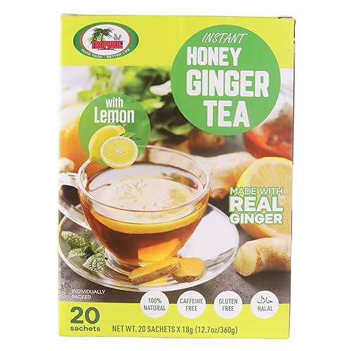 Miniatura 2 de Tropique Té instantáneo de miel y jengibre (limón) - Té de jengibre y limón - Pequeño