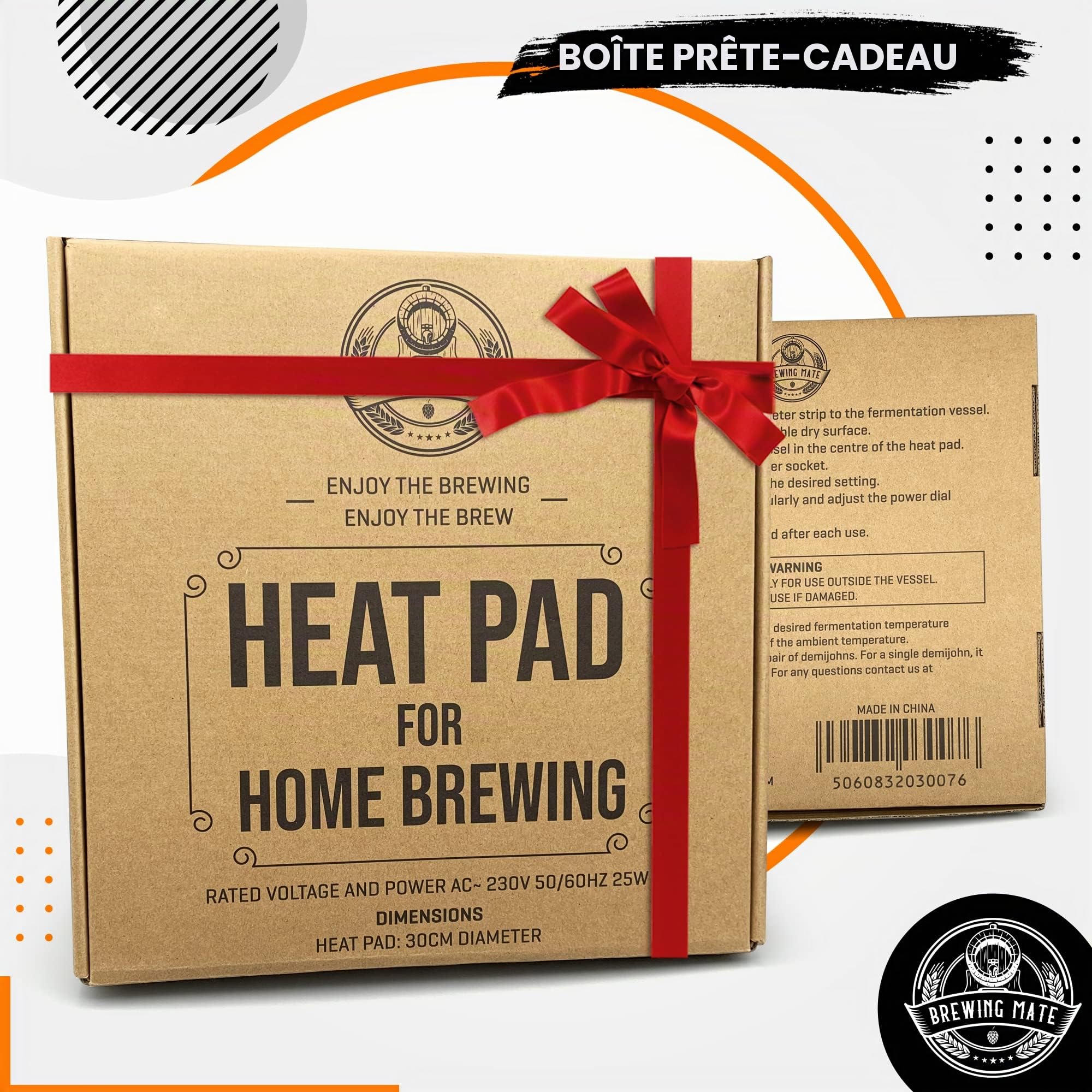 Home Brew Tapis chauffant (puissance réglable)