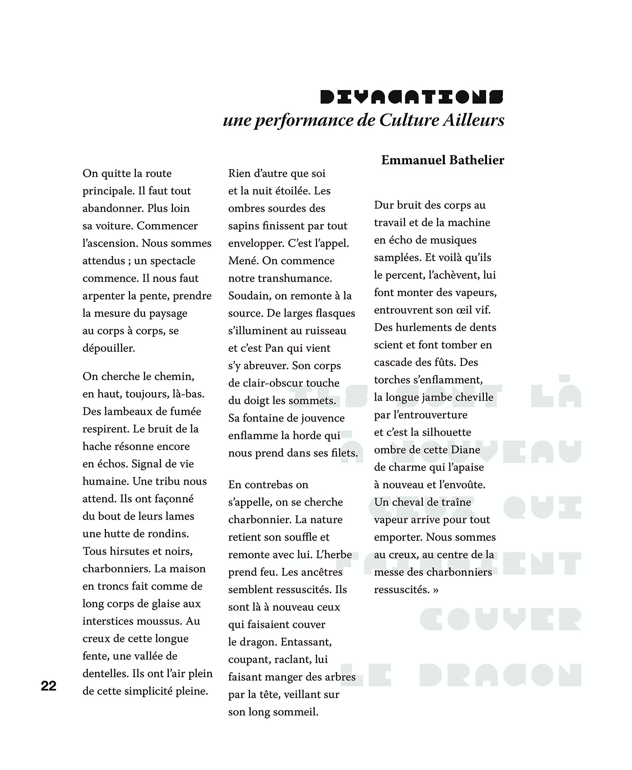 Charbonniers !: Alchimie entre art, mémoire et environnement