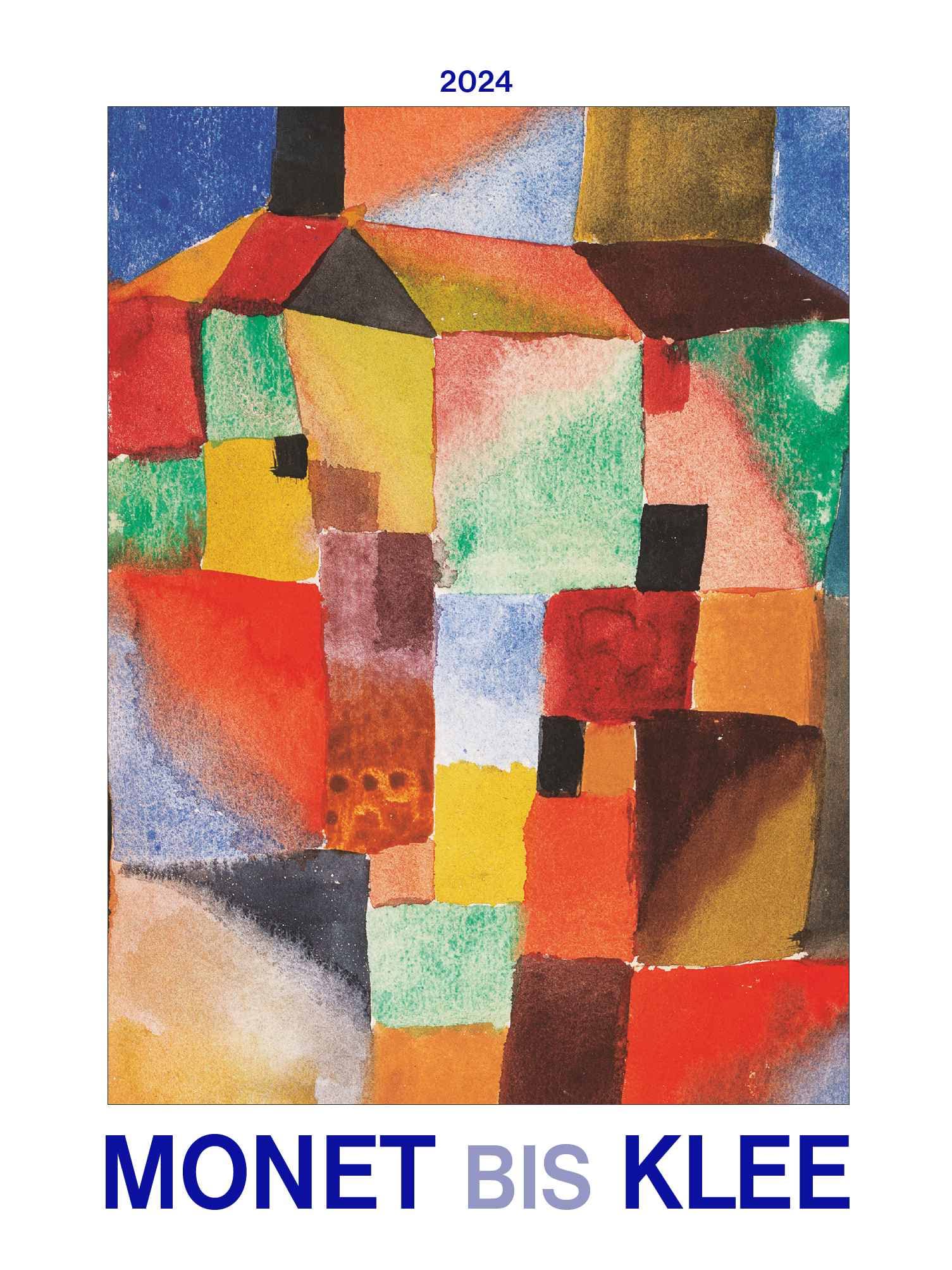 Monet to Klee 2024 Picture Calendar 42 x 56 cm Art Calendar Wall Calendar Painting Alpha Edition