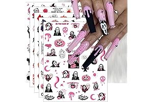 Halloween Nail Art Hocus Pocus Decals for a Bewitching Manicure