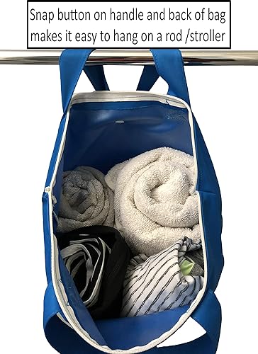 Miniatura 9 de MOM & BAB Wet Bags  Pañales de tela para bebé, trajes de baño y toallas, gimnasio, guardería, resistente al agua y al olor (corazones y negro)