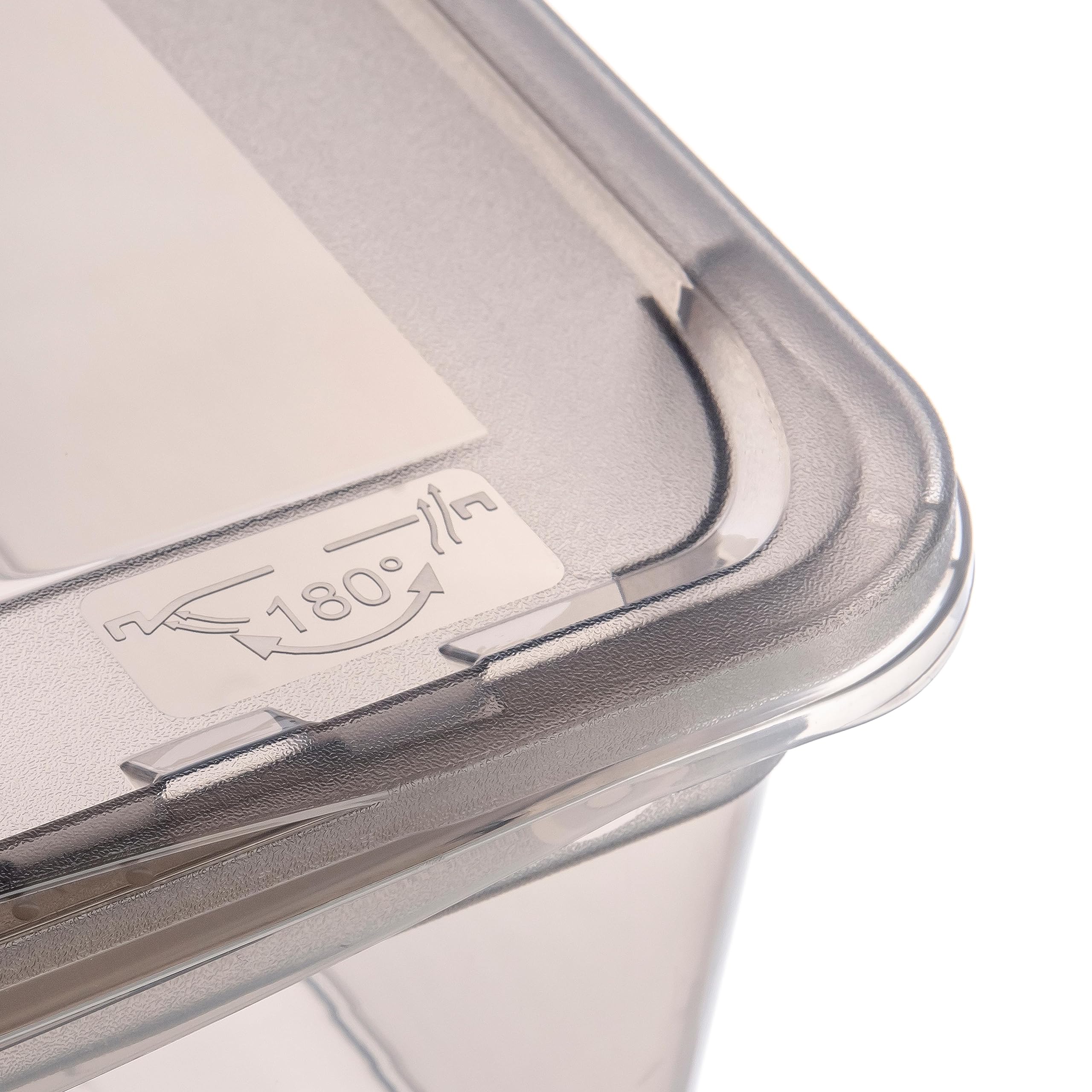keeeper Cajas de almacenaje con Air Control System, Set de 3 unidades, 3 x 11 l, Bea, Transparente