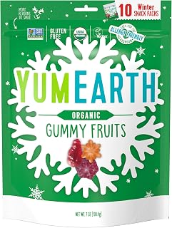 YumEarth - Organic Gummy Fruits Cherry/Peach - 7 oz.
