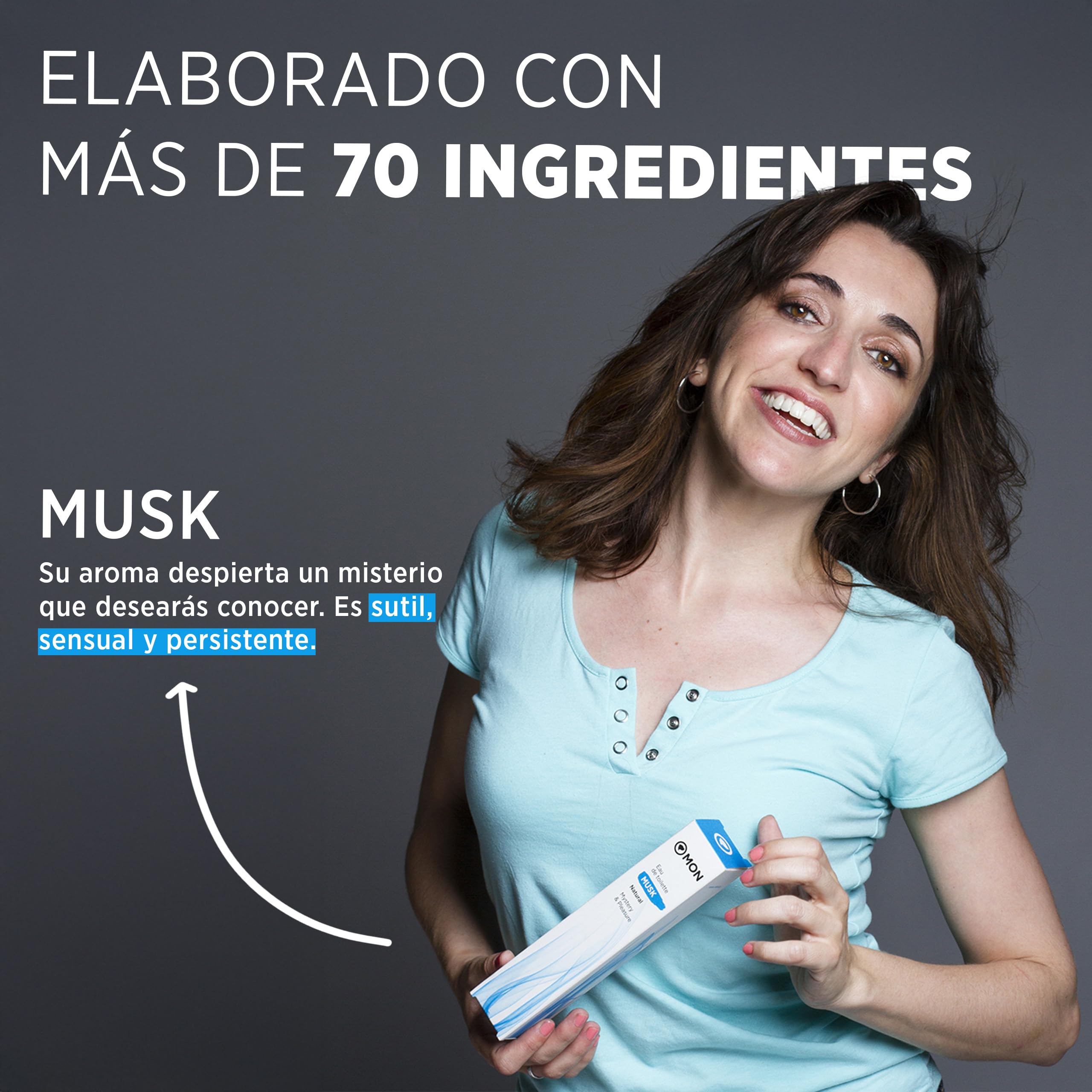 MONDECONATUR Colonia Musk woda kolońska 100 ml