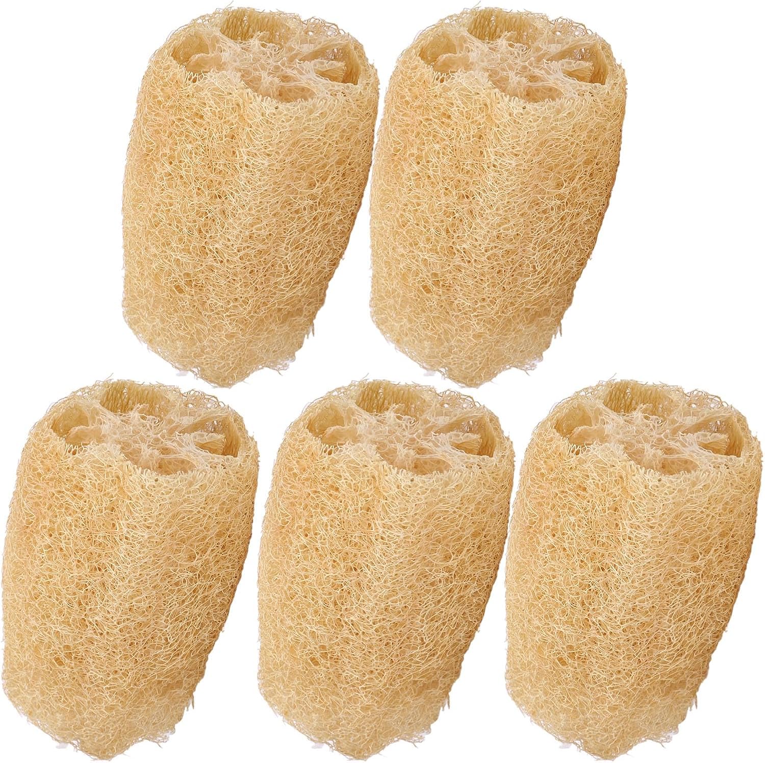 Gąbka Loofah, porowata struktura włókien Skutecznie pochłania tłuszcz Wysoka absorpcja wody Gąbka do naczyń Loofah Miękka, elastyczna szorowarka roślinna do czyszczenia kuchni