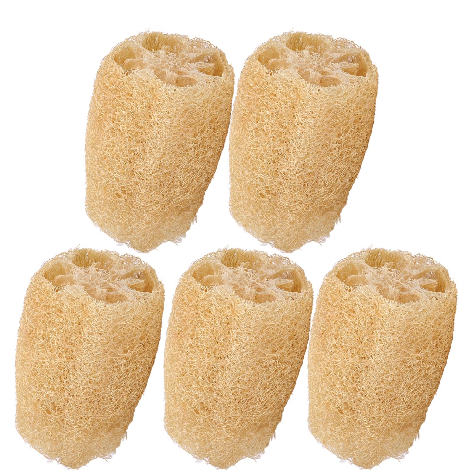Gąbka Loofah, porowata struktura włókien Skutecznie pochłania tłuszcz Wysoka absorpcja wody Gąbka do naczyń Loofah Miękka, elastyczna szorowarka roślinna do czyszczenia kuchni