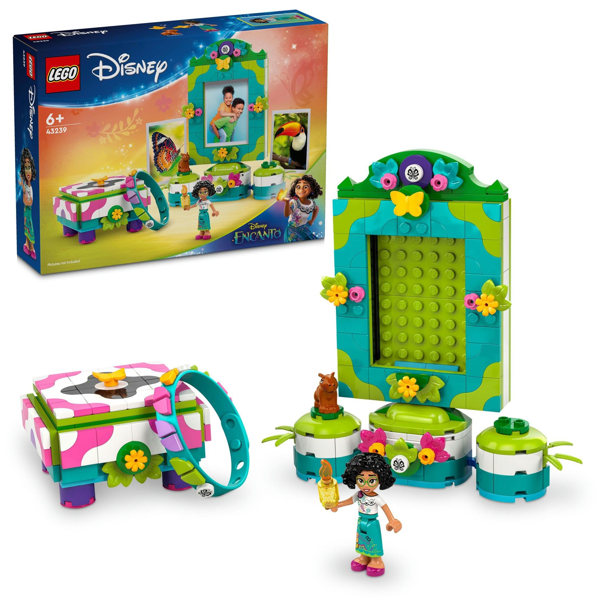 LEGO 43239 Mirabell Photo Stand and Jewelry Box, Toy, Present, Blocks, Girls, Boys, Children, 5, 6, 7, 8, Elementary School Students, Mirabel, Interior Decoration, Miscellaneous Goods