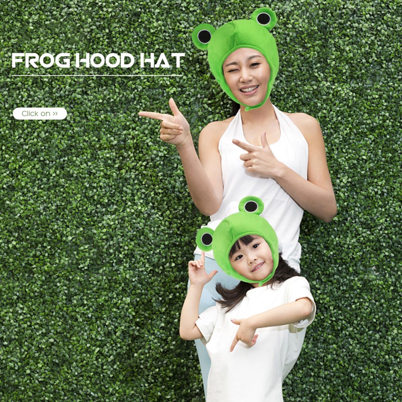 Plush Frog Headgear for Parties and Cosplay Fun Cartoon Style Full Head Hat for Adults Photo Props and Halloween Events Green Color - Image 4