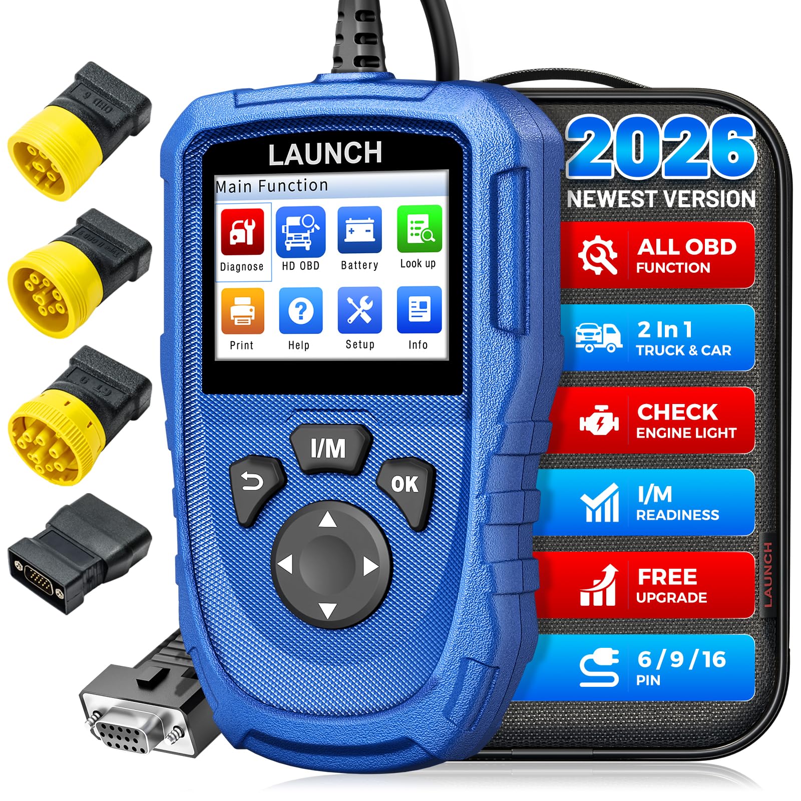 LAUNCH CR HD V2 Heavy Duty Truck Scanner