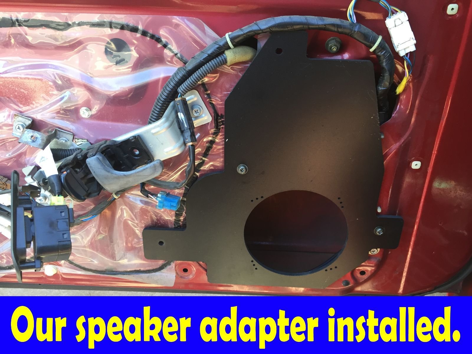 Amazon.com: Front Door Speaker Adapter Spacer Rings Fits 1990-1996