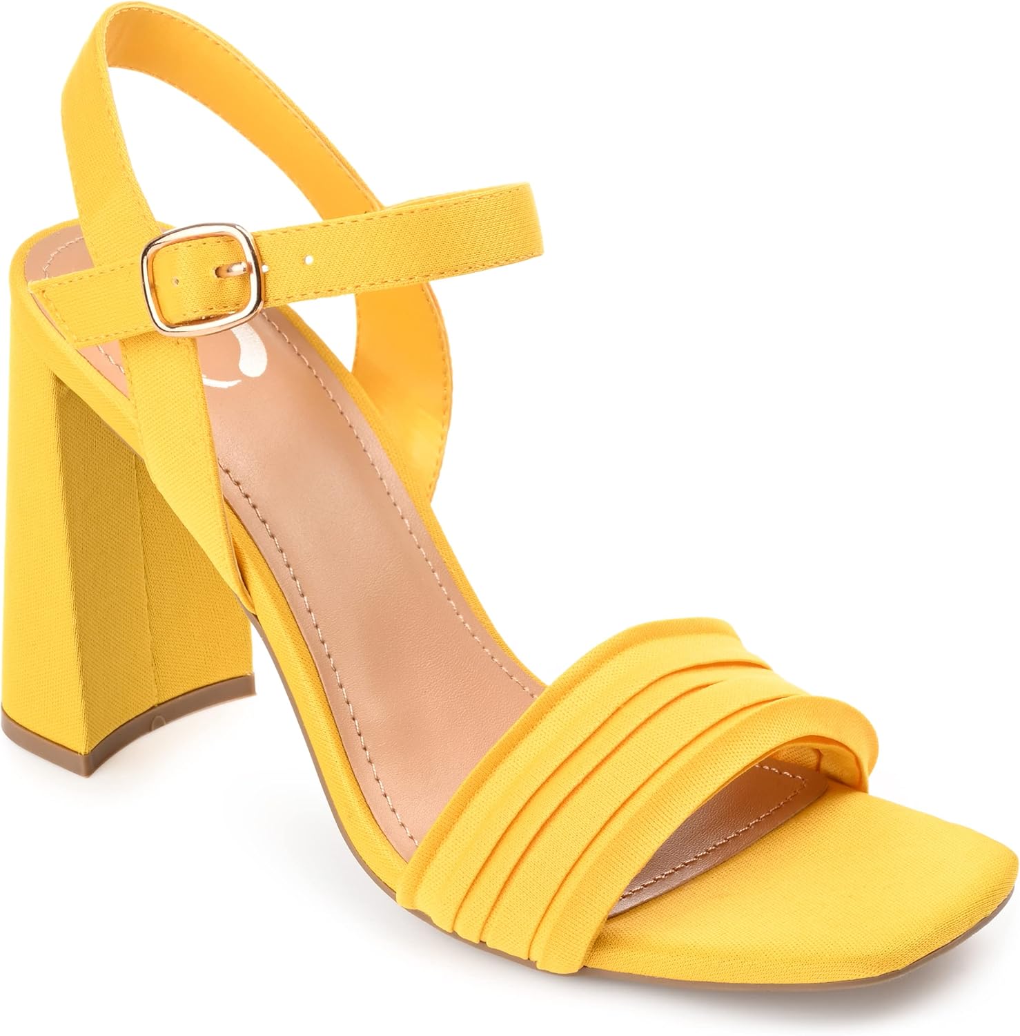 Journee Collection Women's Tru Comfort Foam™ Skiler Pump Yellow 7 Medium Womens US