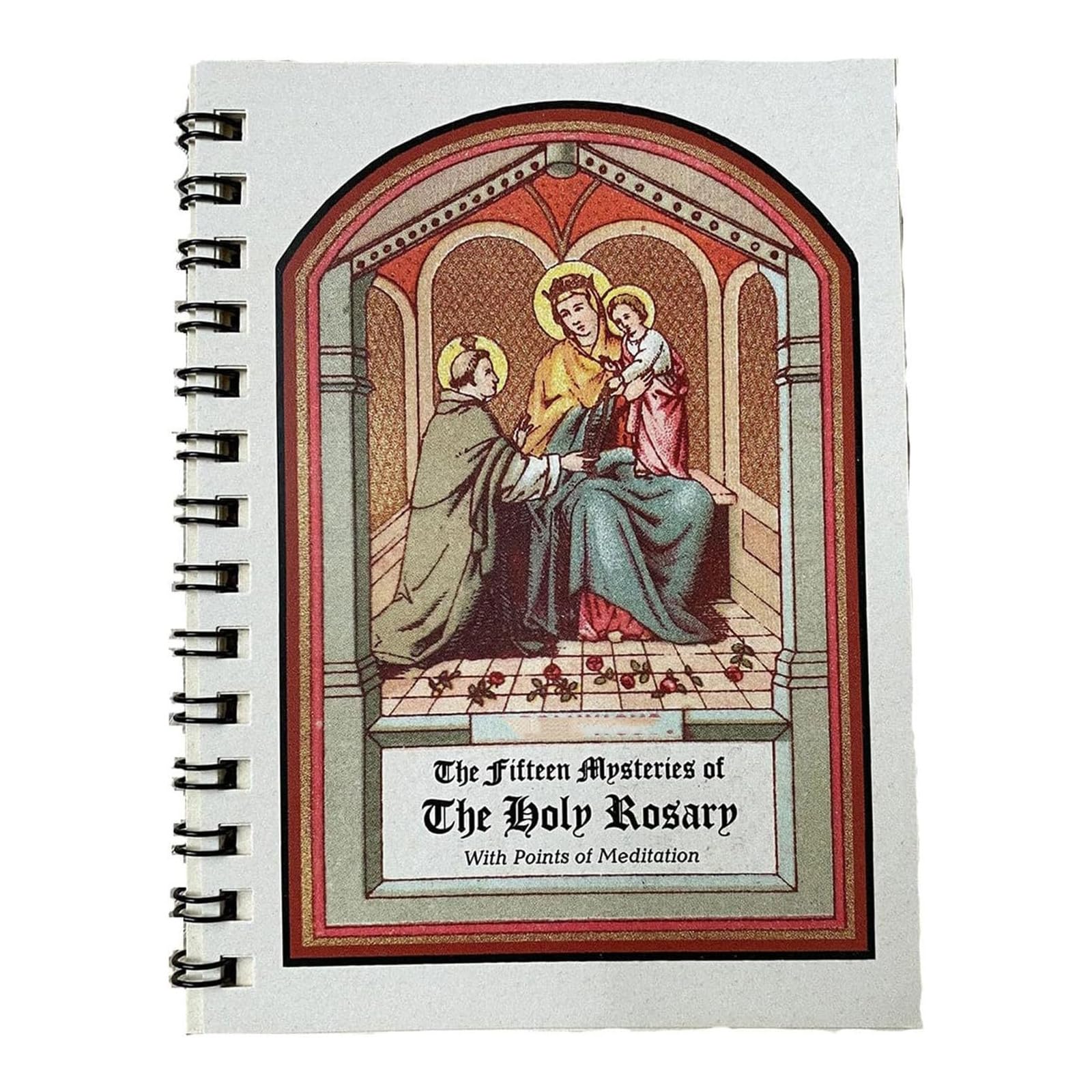 Sions 1Pcs Pocket Size Rosary Meditation Book, Rosary Prayer Booklet, The Rosary The Prayer That Saved My Life, Scriptural Rosary Prayer Book Catholic (1Pcs)