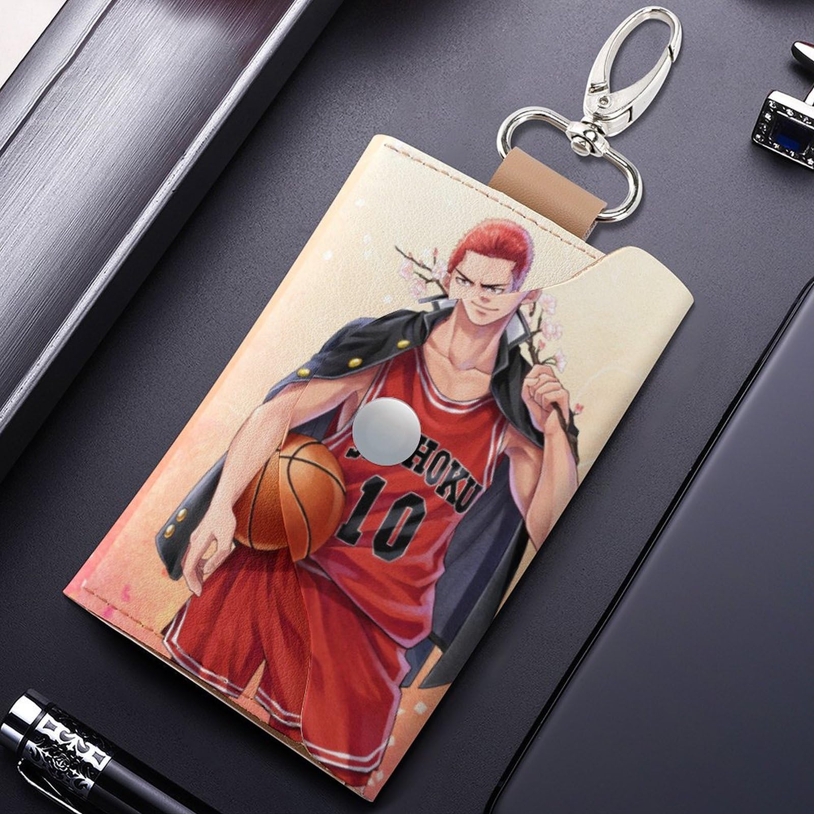 Amazon.co.jp: キーケース スラムダンク 桜木花道 カード入れ Key Case