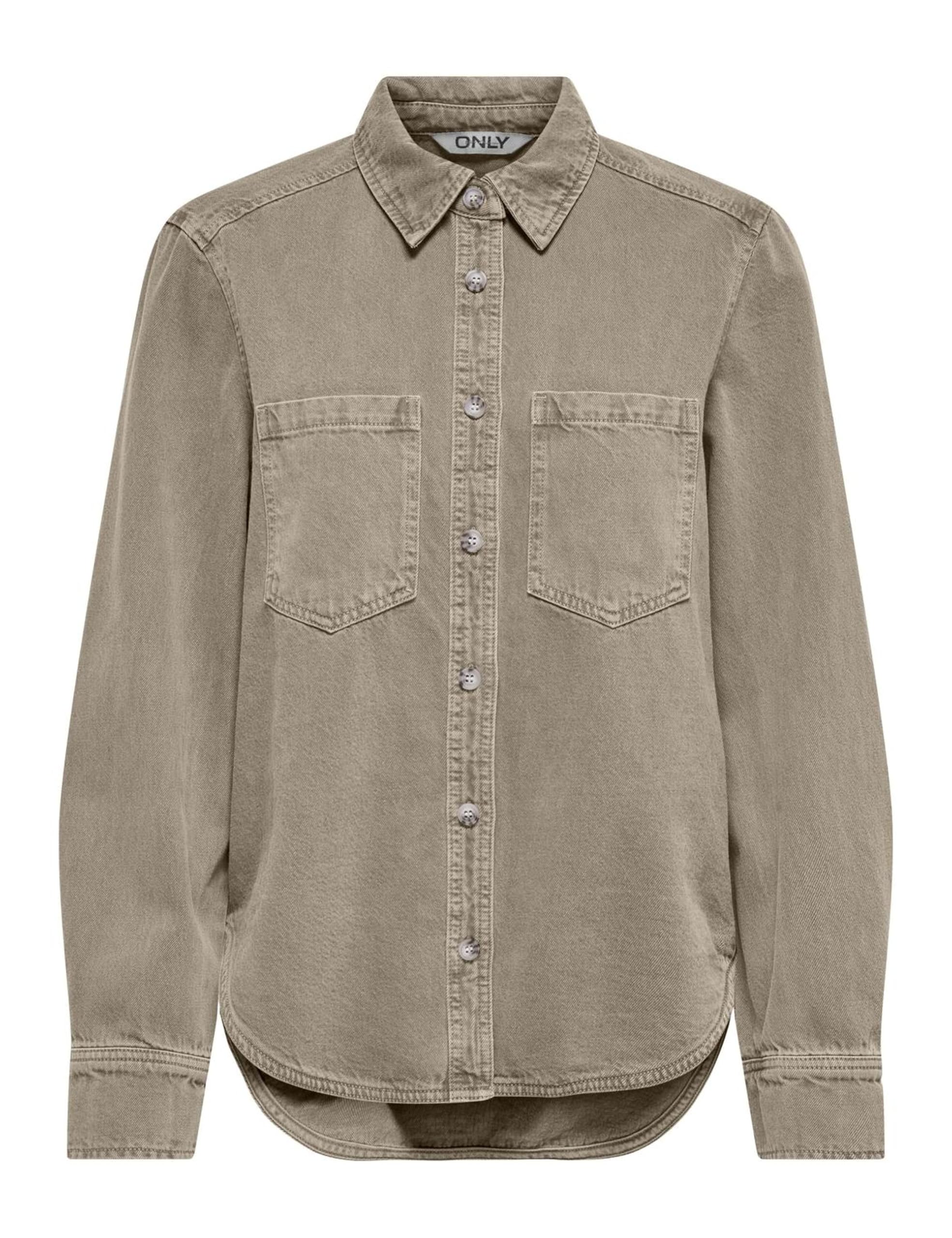 ONLY Damen Onlsilla L/S Fitted Shirt Cc PNT
