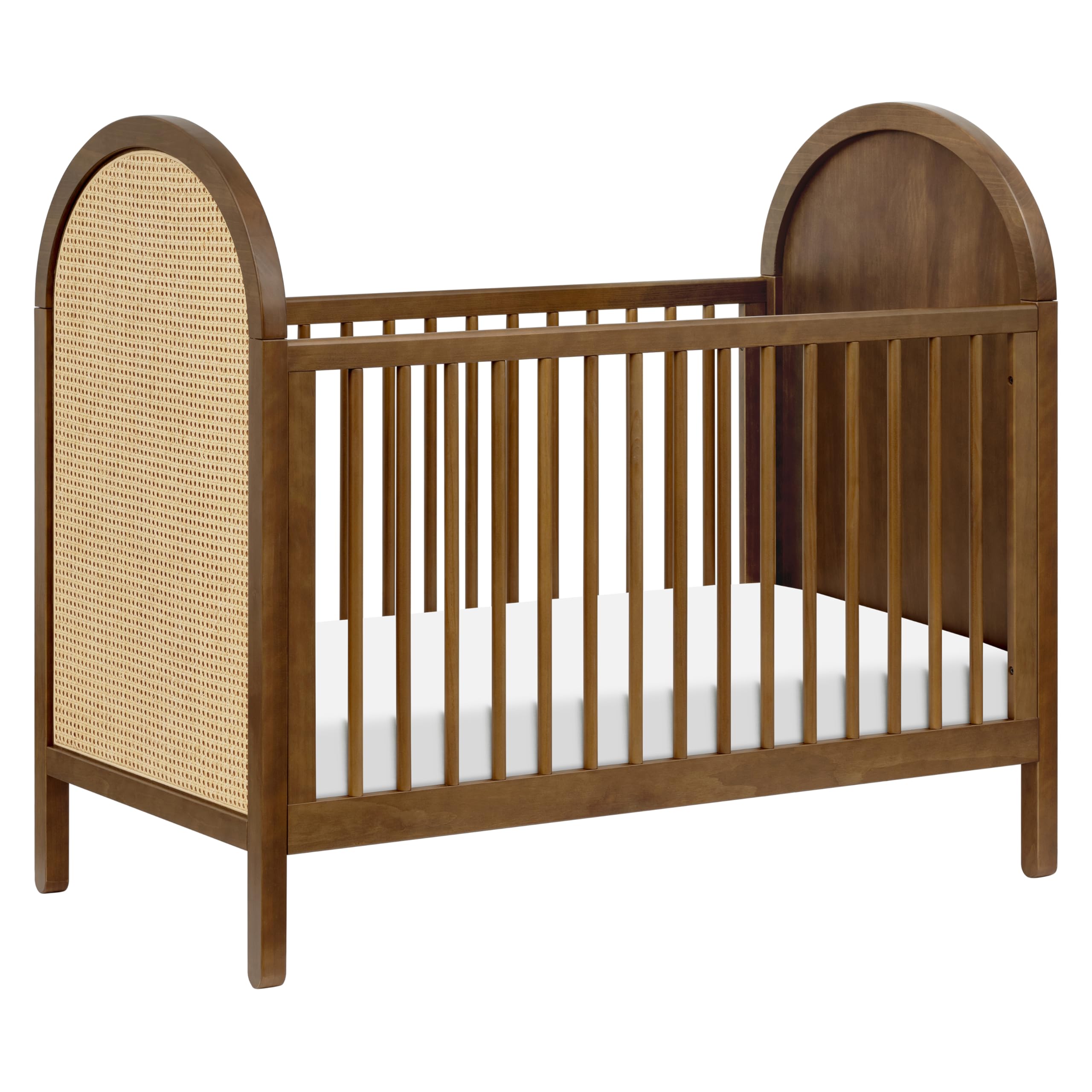 Babyletto Bondi Cane 3-in-1 Convertible Baby Crib - GREENGUARD Gold Certified Convertible Crib to Toddler Bed & Daybed - Wooden Baby Bed 4 Adjustable
