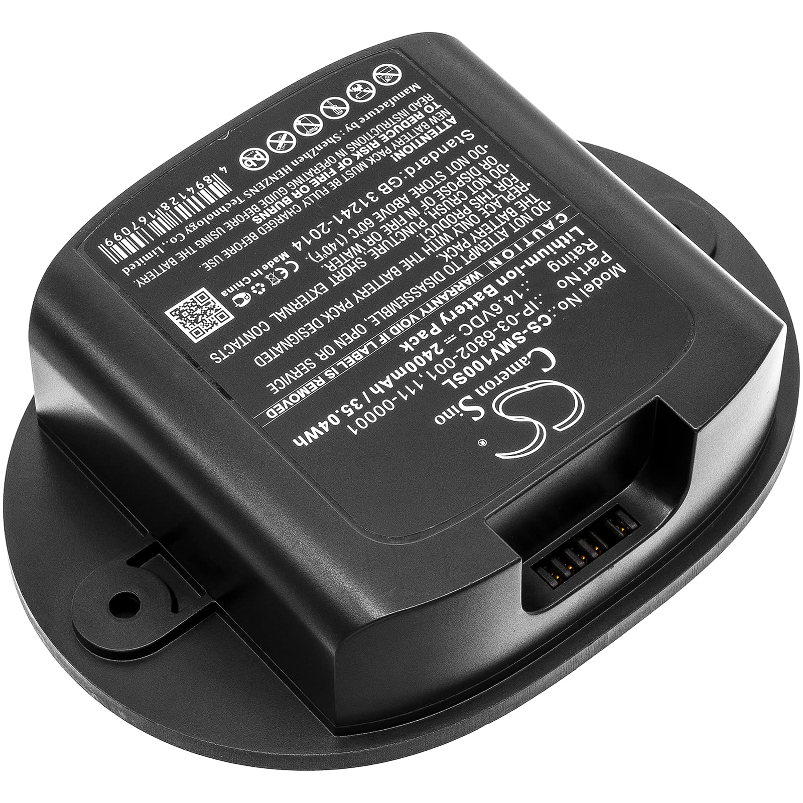 FYIOGXG Cameron Sino Battery for Sonos Move, MOVE1US1 PN:Sonos 111-00001, IP-03-6802-001 2400mAh / 35.04Wh