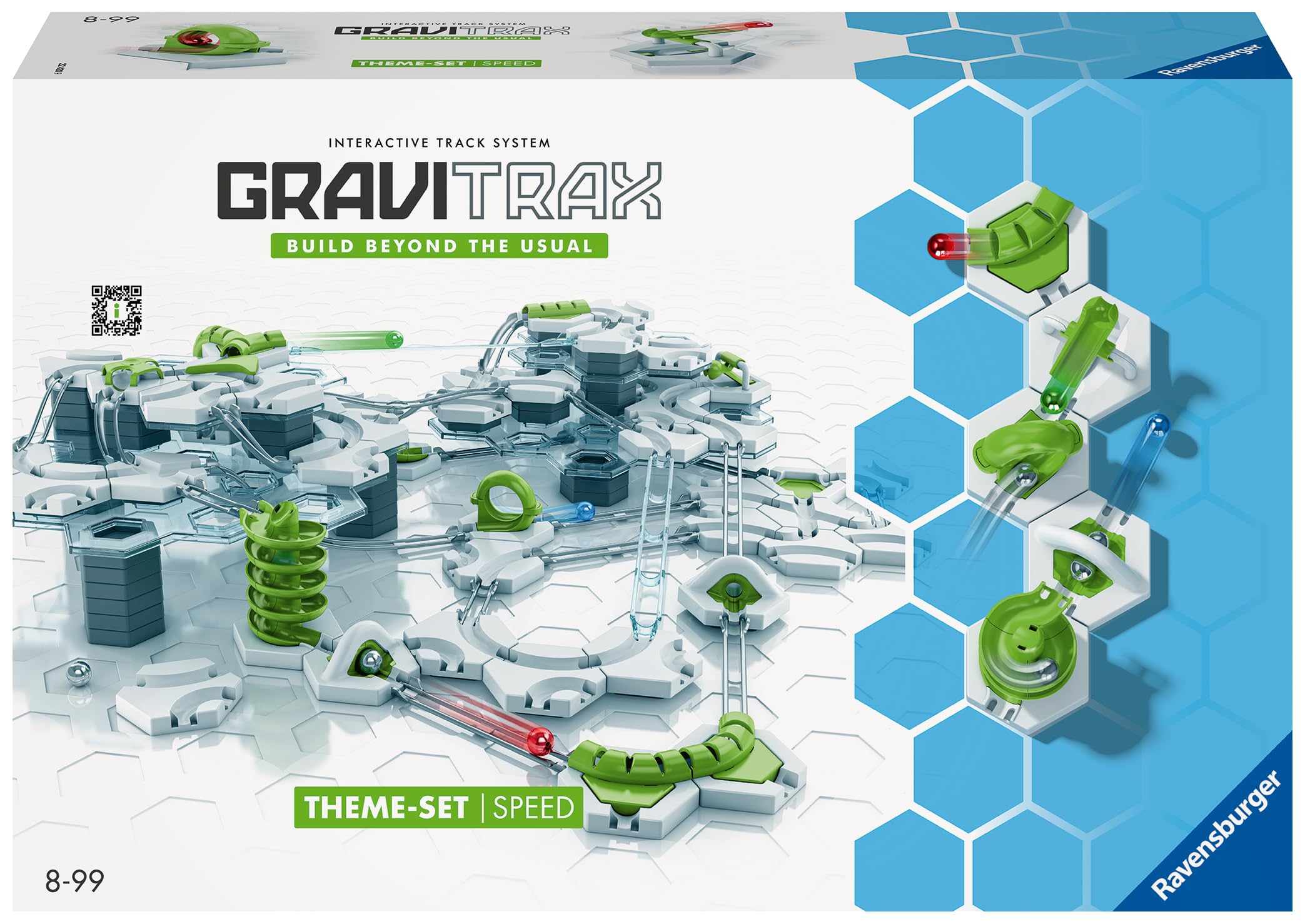 Ravensburger Gravitrax Speed, Innovador y Educativo Juego de Tallo, 8+ años