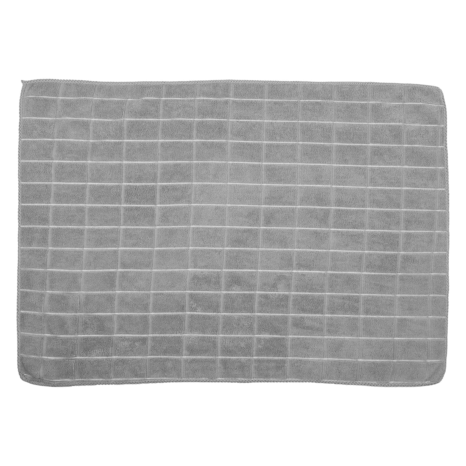 Microfiber Dish Towel Absorbent Hand Towel Soft Dish Cloth Machine Cleaning Cloth for Bathroom Home Hotel Dark Grey