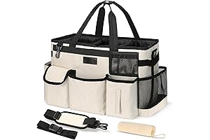 Ample-Capacity Cleaning Caddy on Wheels: A Cleaning Essential