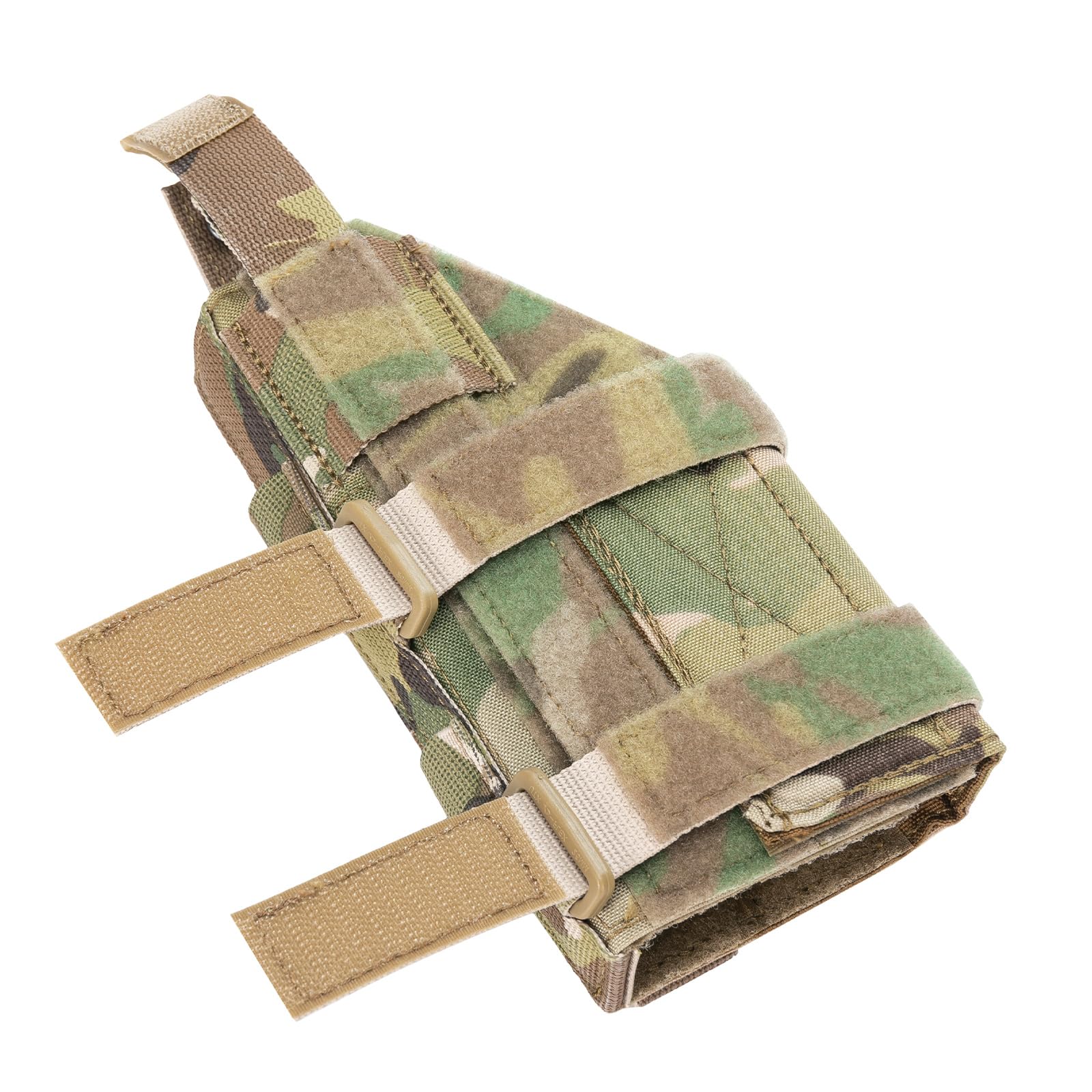 EXCELENTE Elite Spanker Funda táctica para Pistolas de Zurdos para M1911 Glock 17 G18 G19 G26 G34 XD-45acp CZ P-10C Funda Molle(MC)