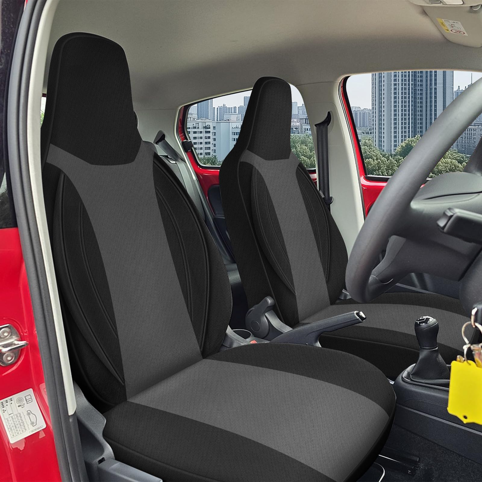 Sitzbezüge Auto für 2011-2023 VW UP | Autositzbezüge Auto-Sitzschoner Schonbezüge Sitzauflagen Sitzbezug Vordersitze