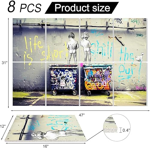 Miniatura 6 de HLJ ART Paneles de pared insonorizados Paneles acústicos artísticos con relleno absorbente a prueba de sonido, paquete de 8 unidades de tratamiento