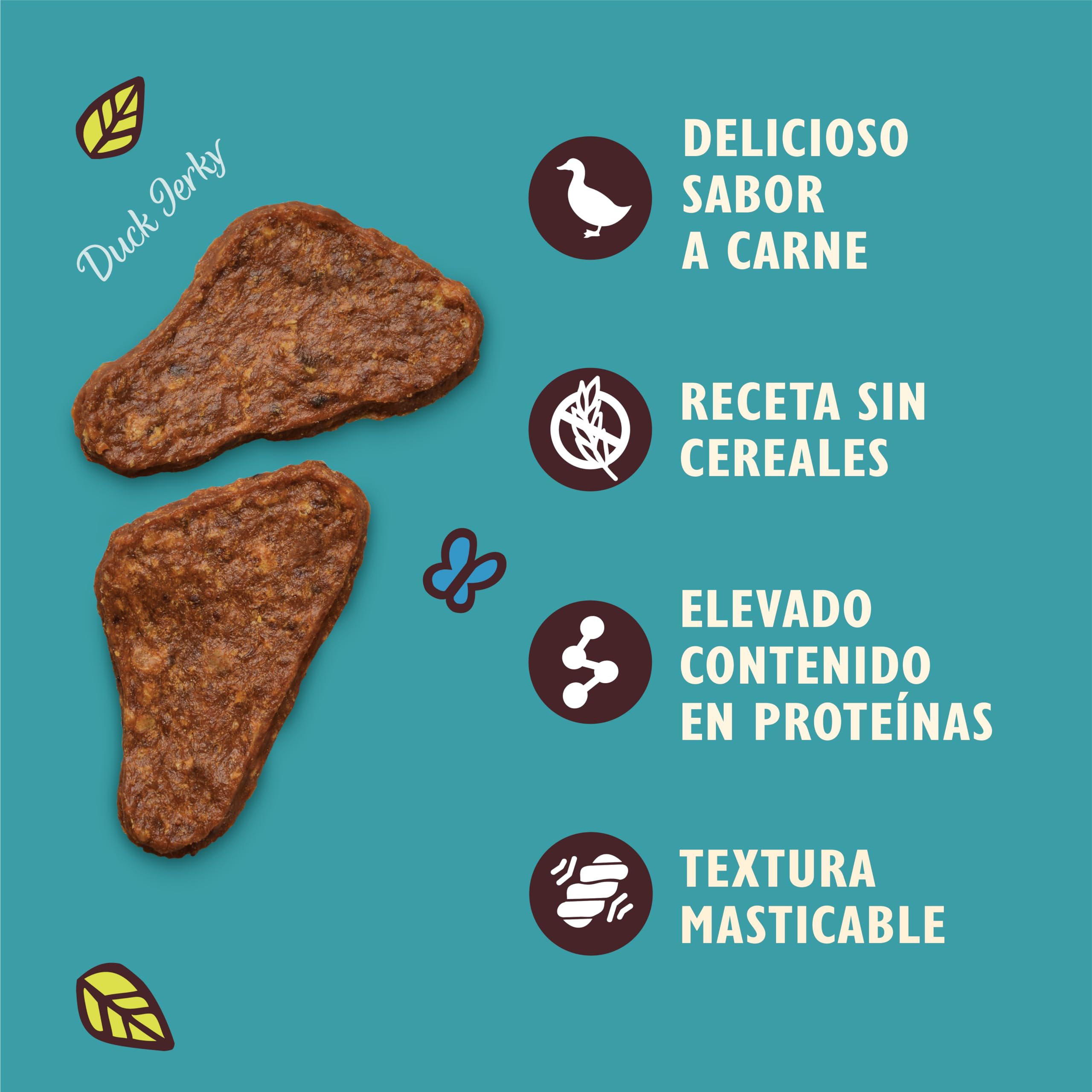 Lily's Kitchen Elaborado con ingredientes naturales paquete de golosinas para perros adultos la majestuosa minicecina de pato para perros pequeños, medianos y grandes 8 × 70g