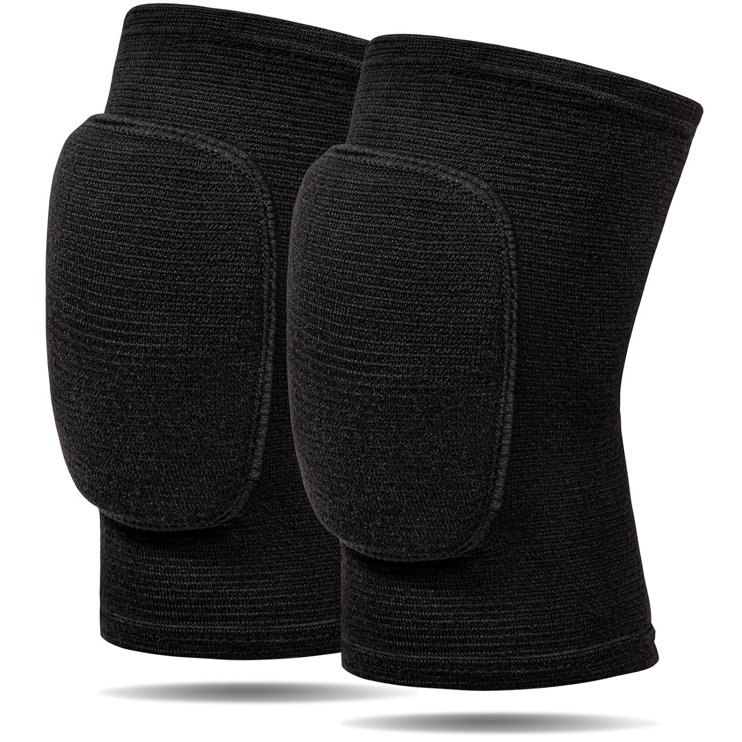 Knee Pads with Elastic Support for Sportsmen, Breathable Knee Protection for Men, Women and Kids, Knee Brace for Volleyball, Football, Dance, Yoga, Tennis, Running, Cycling, Workout (M)