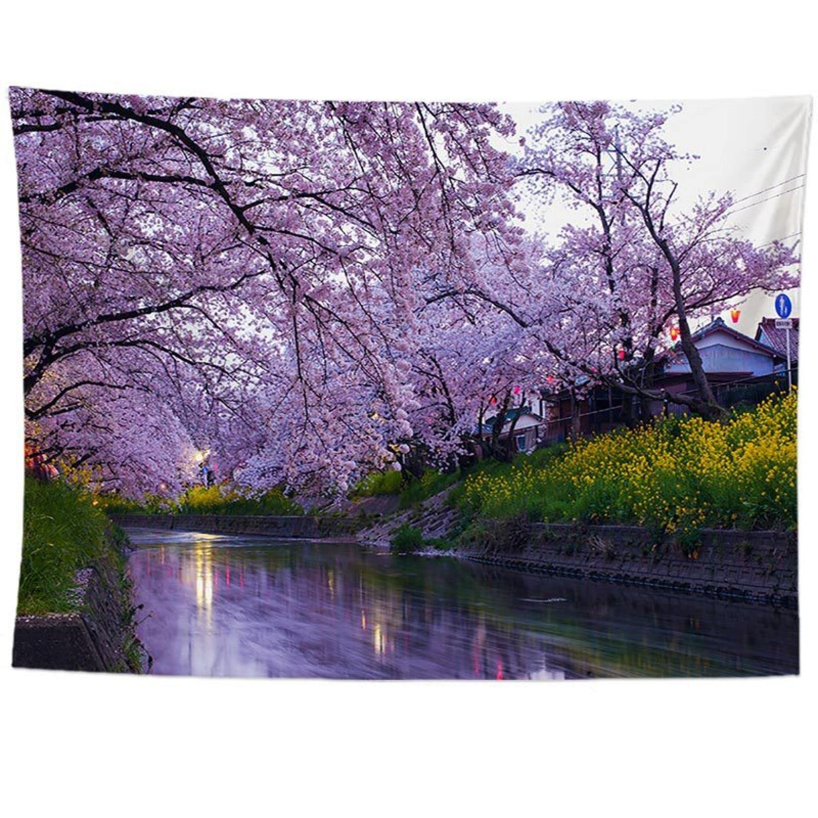 桜満開タペストリー