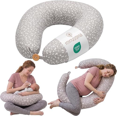 MIMUSELINA Coussin de Grossesse et Coussin Allaitement 10…