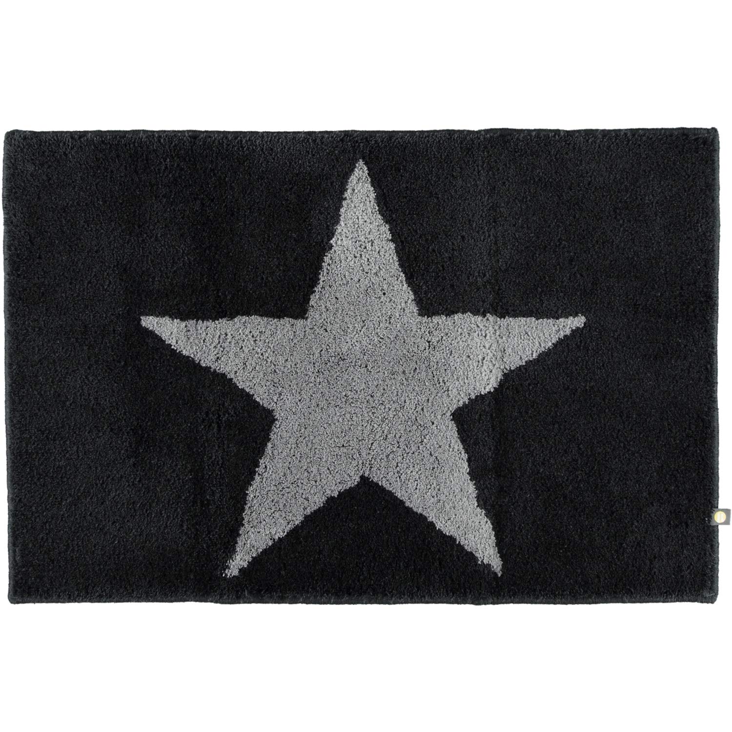Rhomtuft Badteppiche Star schwarz-Graphit - 1464