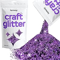 Vista 48 de Hemway Craft Glitter - Escamas de lentejuelas metálicas de varios tamaños para manualidades de resina y epoxi, suministros para vasos, tarjetas