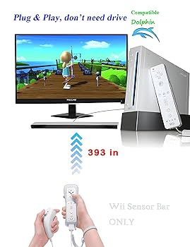 新品センサーバー付き＋Wii＋バランスボード＋ソフト＋ヌンチャク Amazon | OSTENT コントローラー モーションベース 有線
