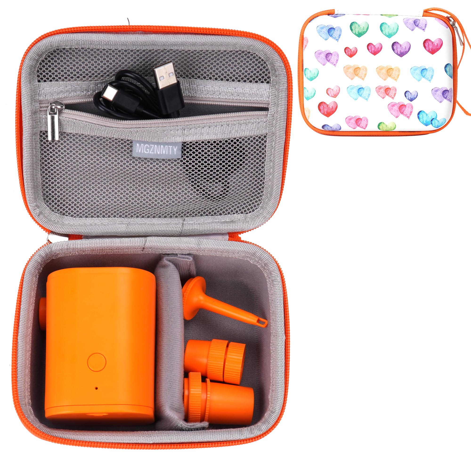 MGZNMTYTravel Storage Case Compatible with FLEXTAILGEAR Tiny Pump/Tiny Pump 2X/Max Pump 2020 Portable Mini Air Pump (Case Only)