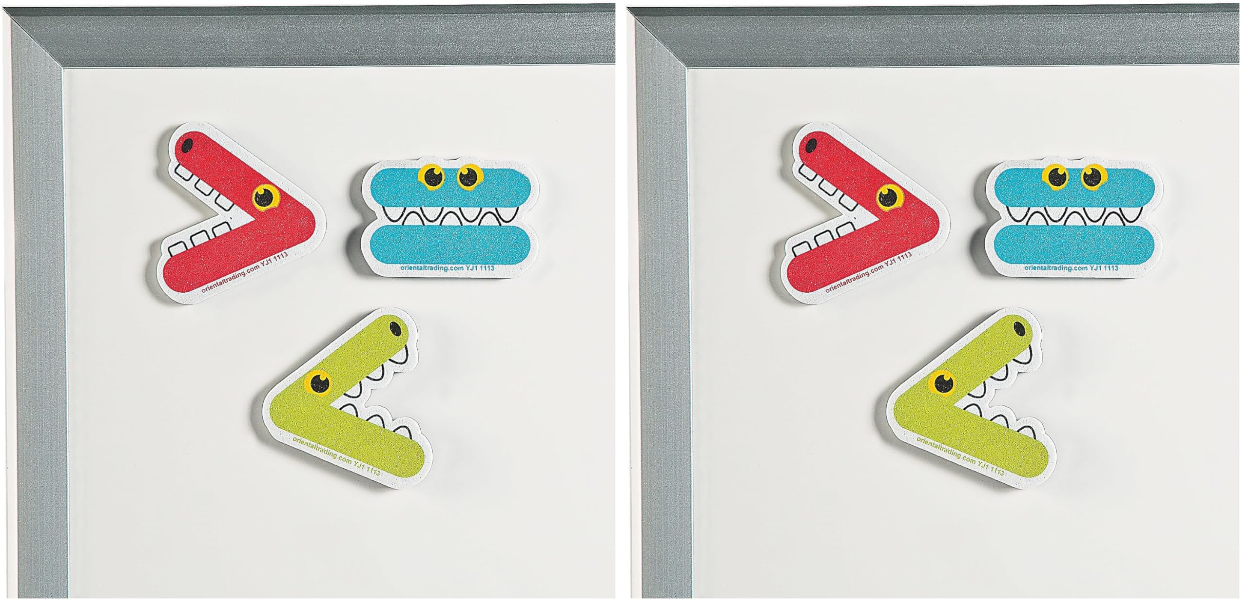 Animal Math Magnets - 24 Pieces - Educational and Learning Activities for Kids (Pack of 2)