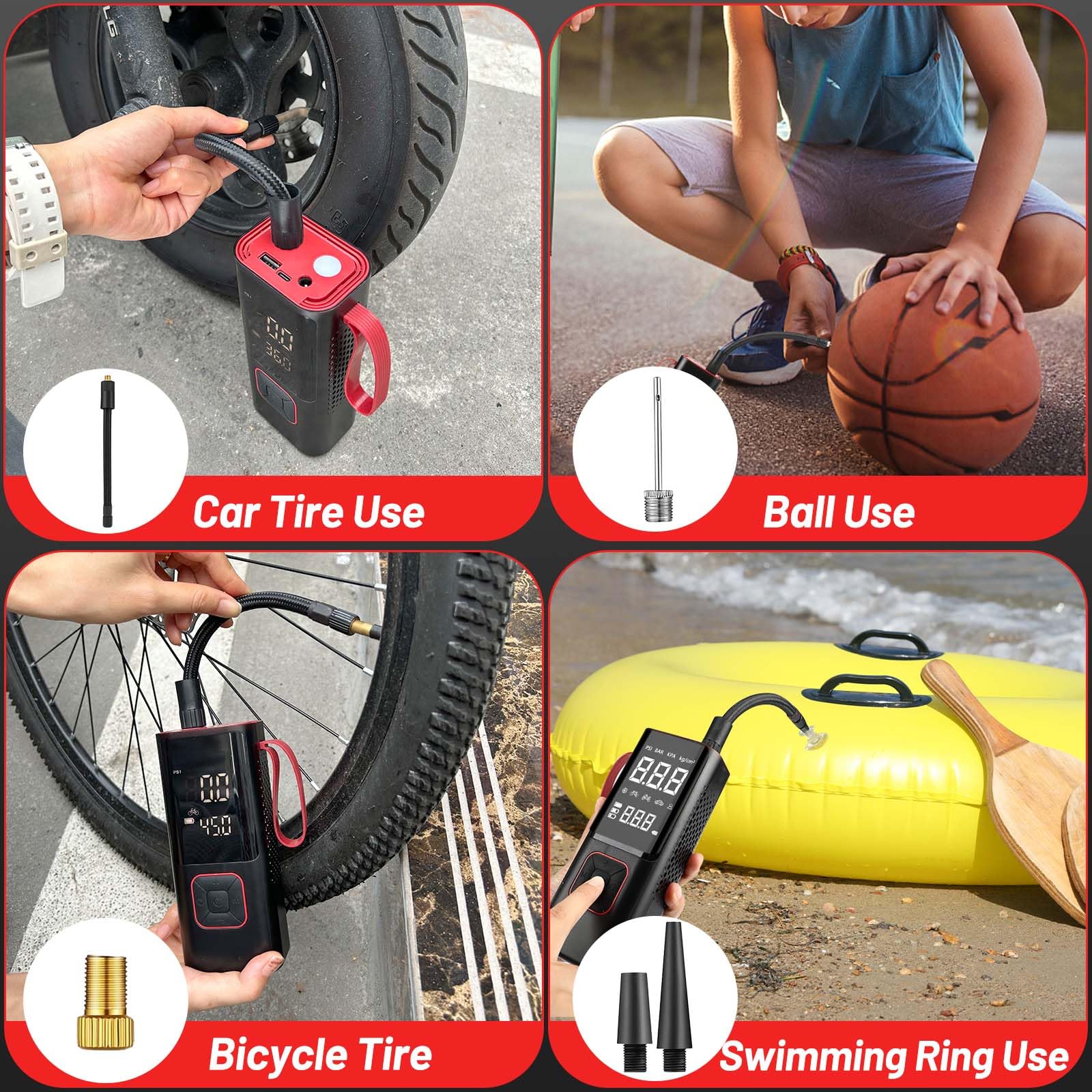 Inflador Electrico Compresor De Aire Para Bicicletas Decathlon: La