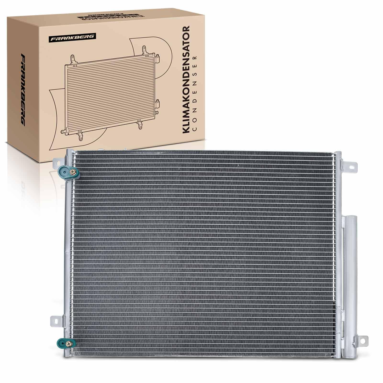 Frankberg Klimatyzator kondensatorowy, kompatybilny z Civic X FC FK 2,0 l, benzynowy, 2016-2020, Civic X FC 2,0 l, benzynowy, 2015