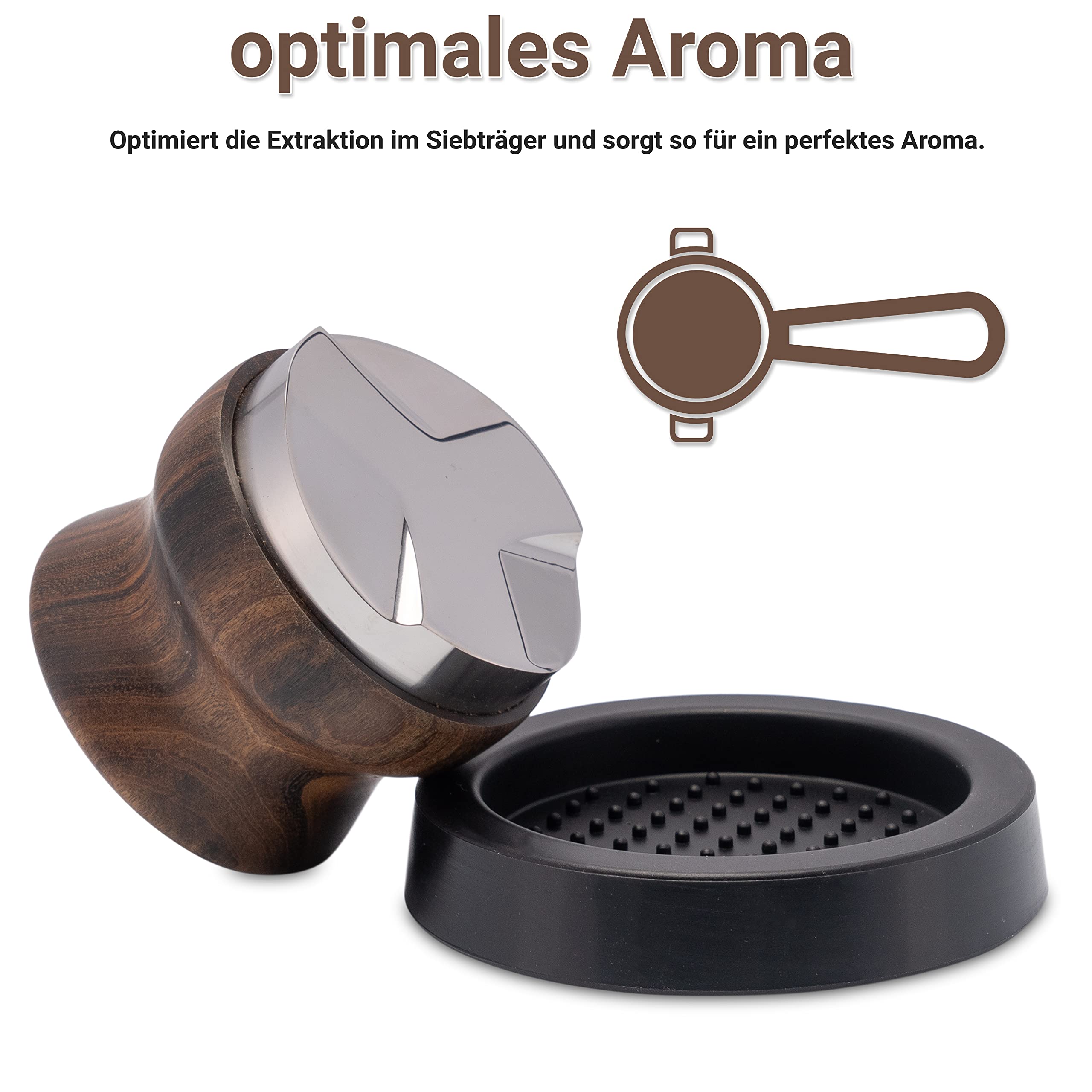 KYONANO Kaffee Distributor 51mm - Schwerkraft-Verteiler Für Siebträger