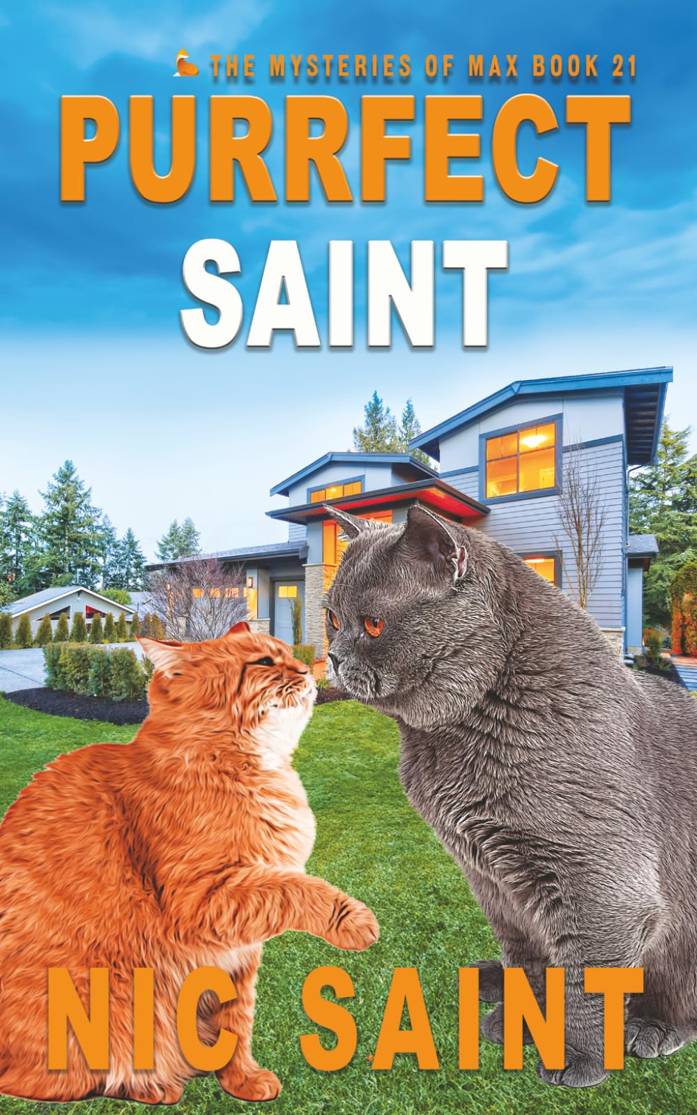 Purrfect Saint (The Mysteries of Max)