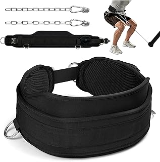 Squat Belt Compatible with Tonal, 30-57 in Adjustable Dip Belt