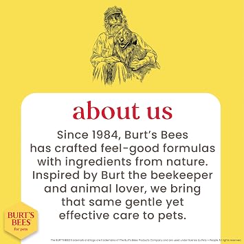 Burts Bees for Pets Dog Detangling Spray, with Lemon & Linseed, 10 Fl Oz