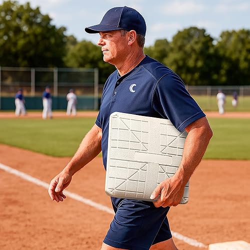 Miniatura 6 de Cannon Sports Juego de 3 bases moldeadas estilo profesional para béisbol y sóftbol