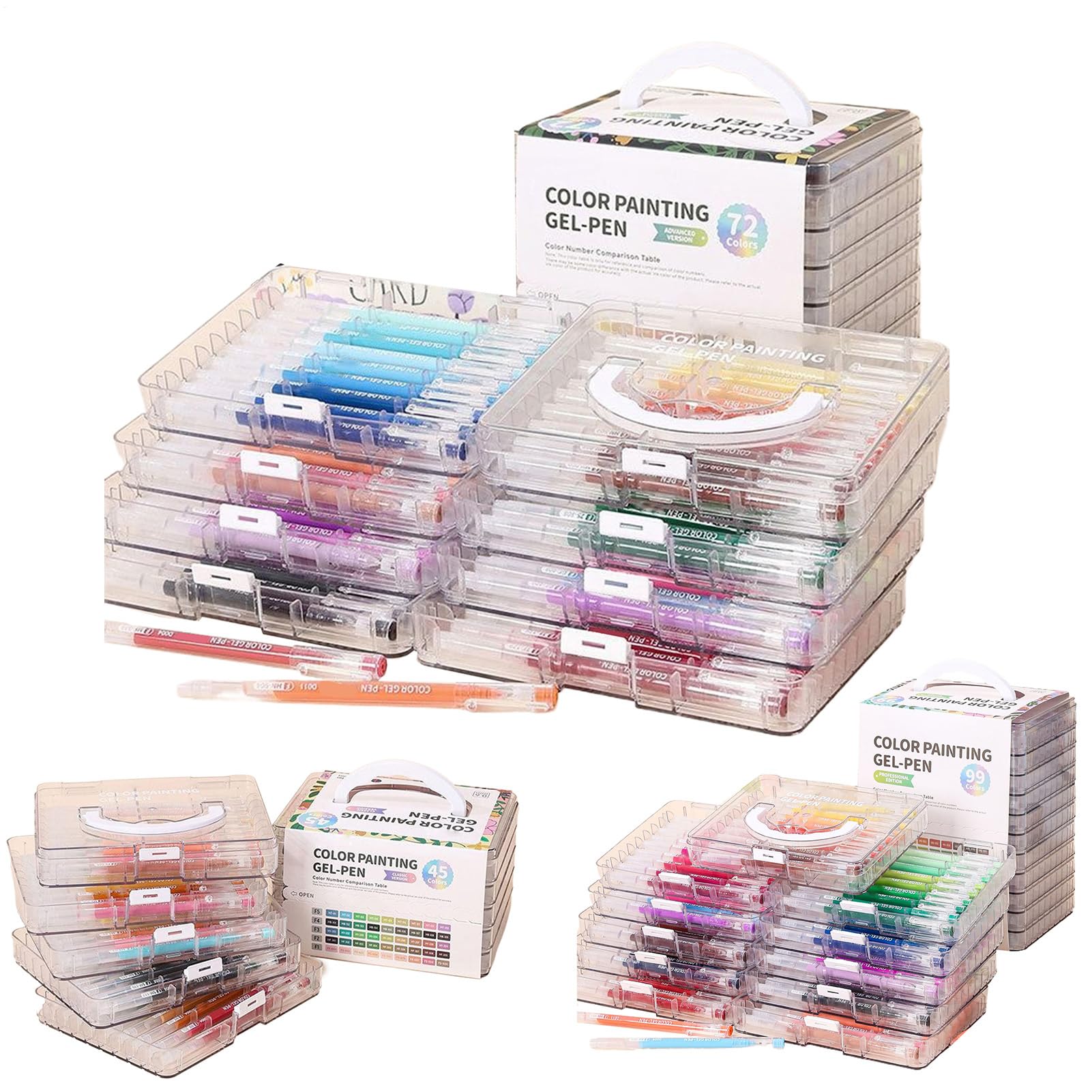 Gelschreiber Schnelltrocknende Feinspitze für geschmeidiges Schreiben | Schreibstifte, Malmarker Für Zeichnen, Scrapbooking, Grußkarten, DIY-Basteln, Kunstprojekte, Zuhause und Klassenzimmer